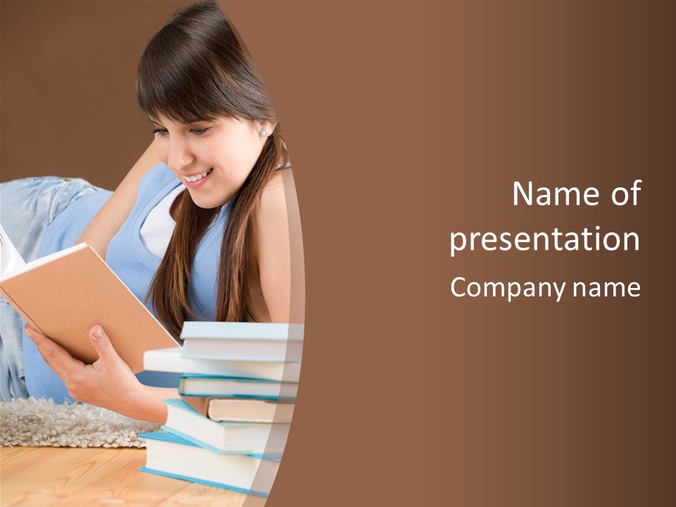 Home Education Interior PowerPoint Template