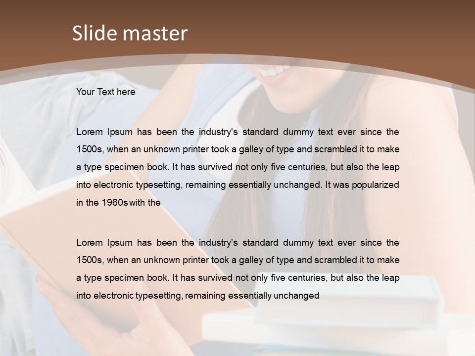 Home Education Interior PowerPoint Template