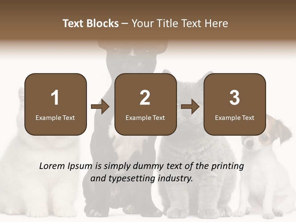 White Animal Mammal PowerPoint Template