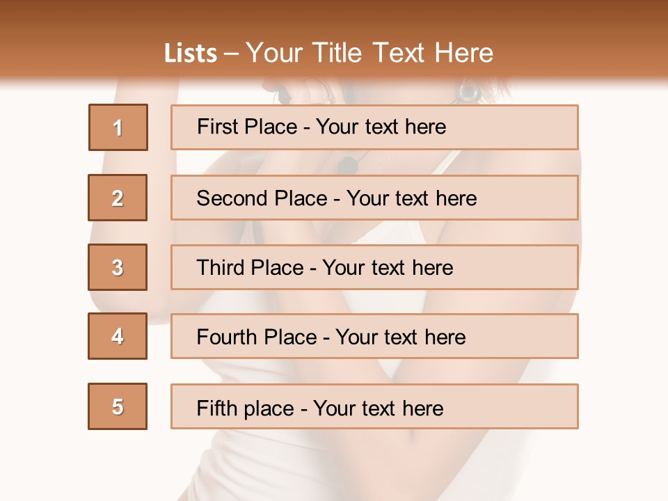 Belt Gorgeous Feminine PowerPoint Template