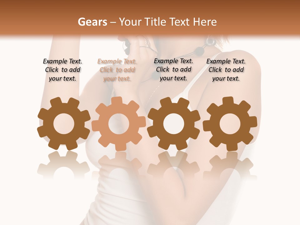 Belt Gorgeous Feminine PowerPoint Template