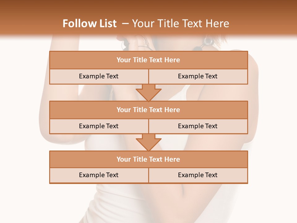 Belt Gorgeous Feminine PowerPoint Template