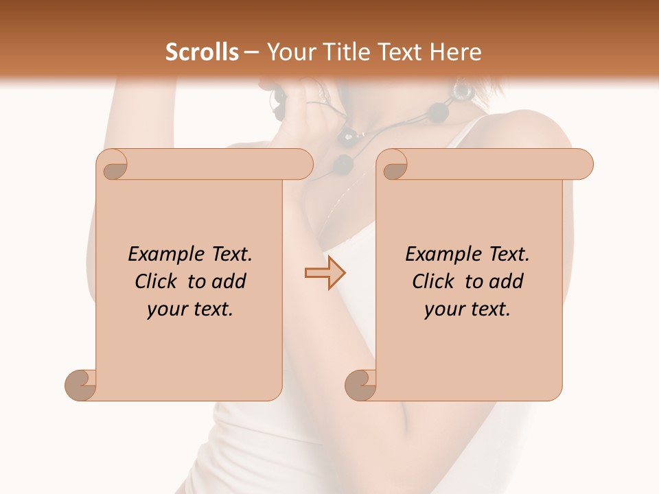Belt Gorgeous Feminine PowerPoint Template