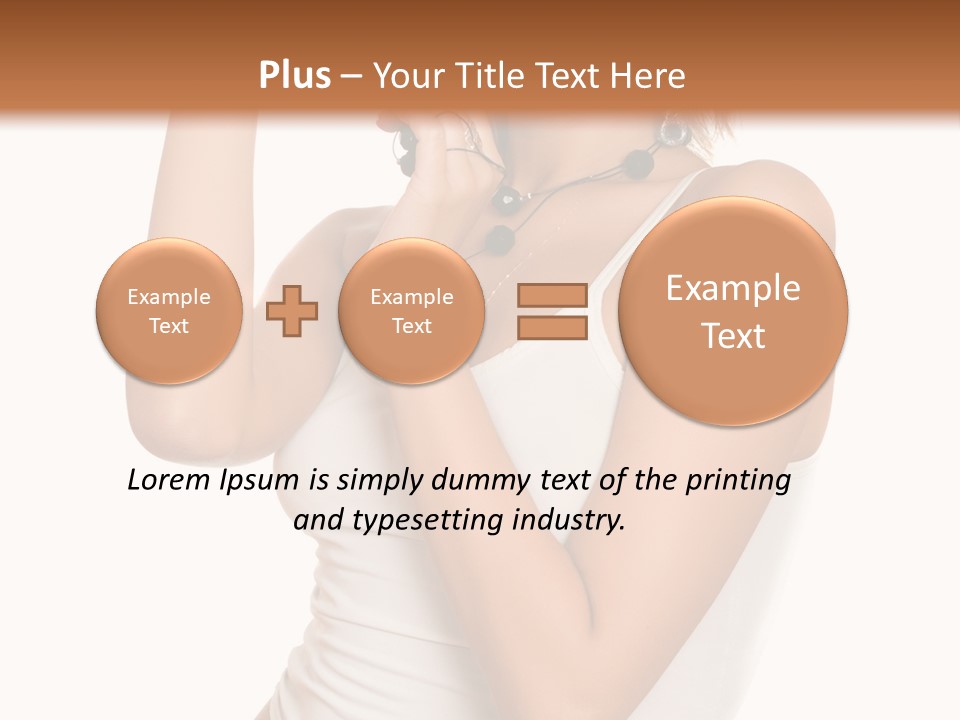 Belt Gorgeous Feminine PowerPoint Template