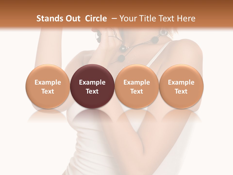 Belt Gorgeous Feminine PowerPoint Template