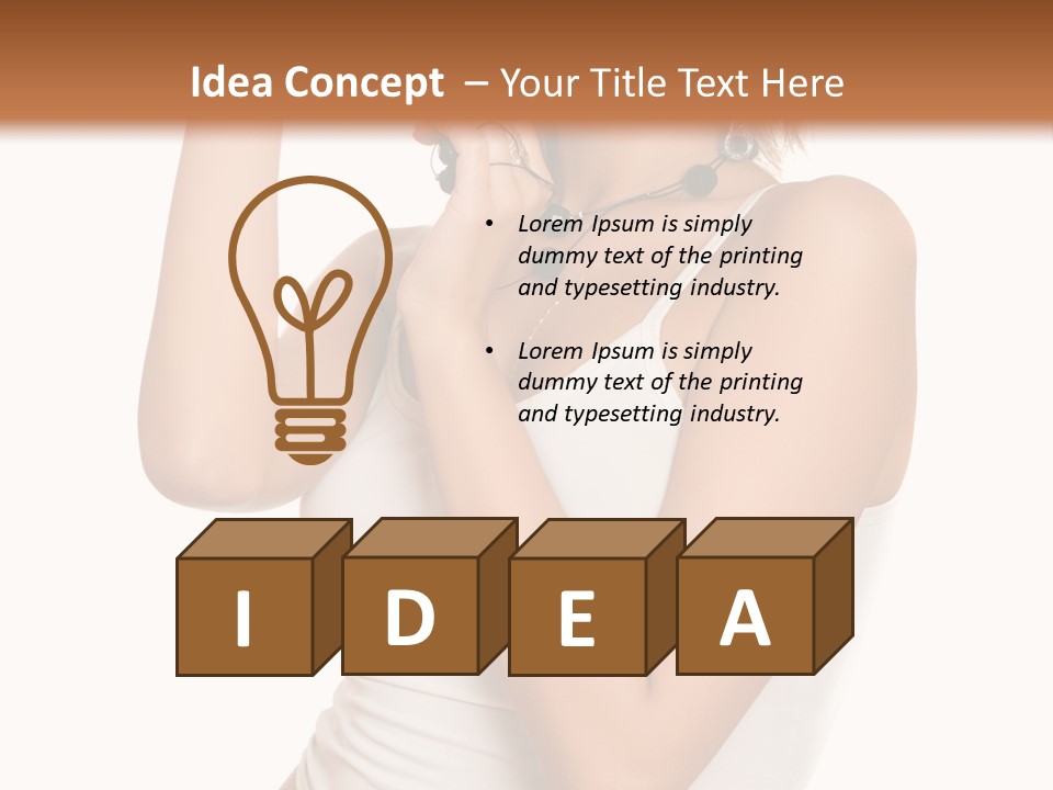 Belt Gorgeous Feminine PowerPoint Template