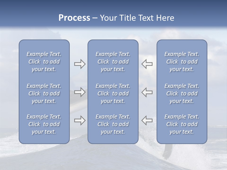 Jumping Dolphin PowerPoint Template
