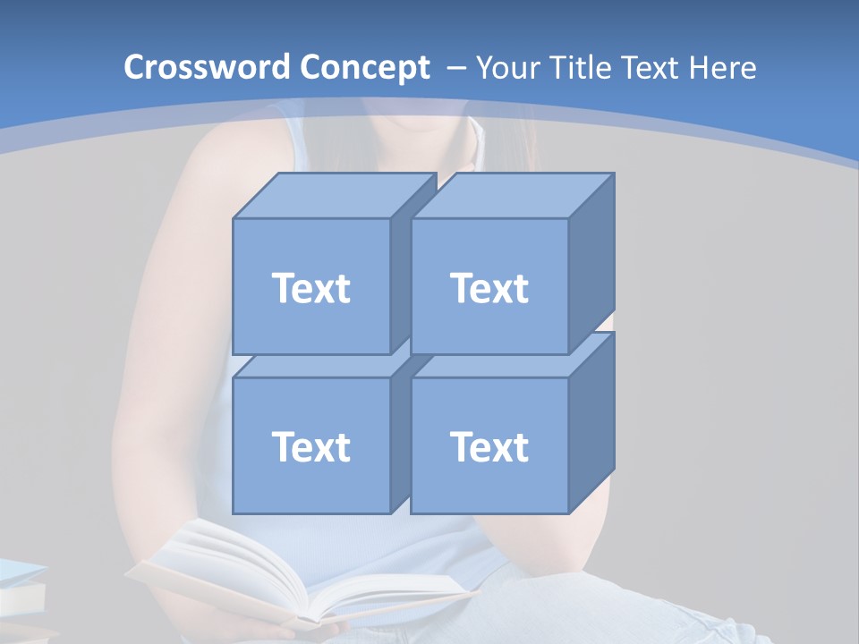 Young Education Happy PowerPoint Template