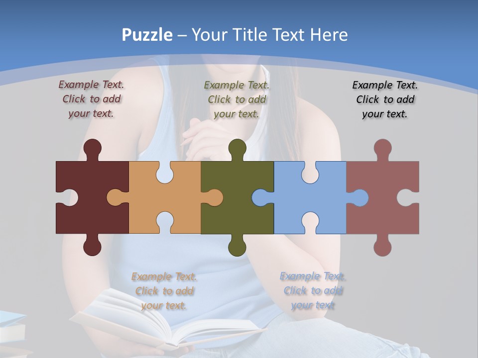 Young Education Happy PowerPoint Template