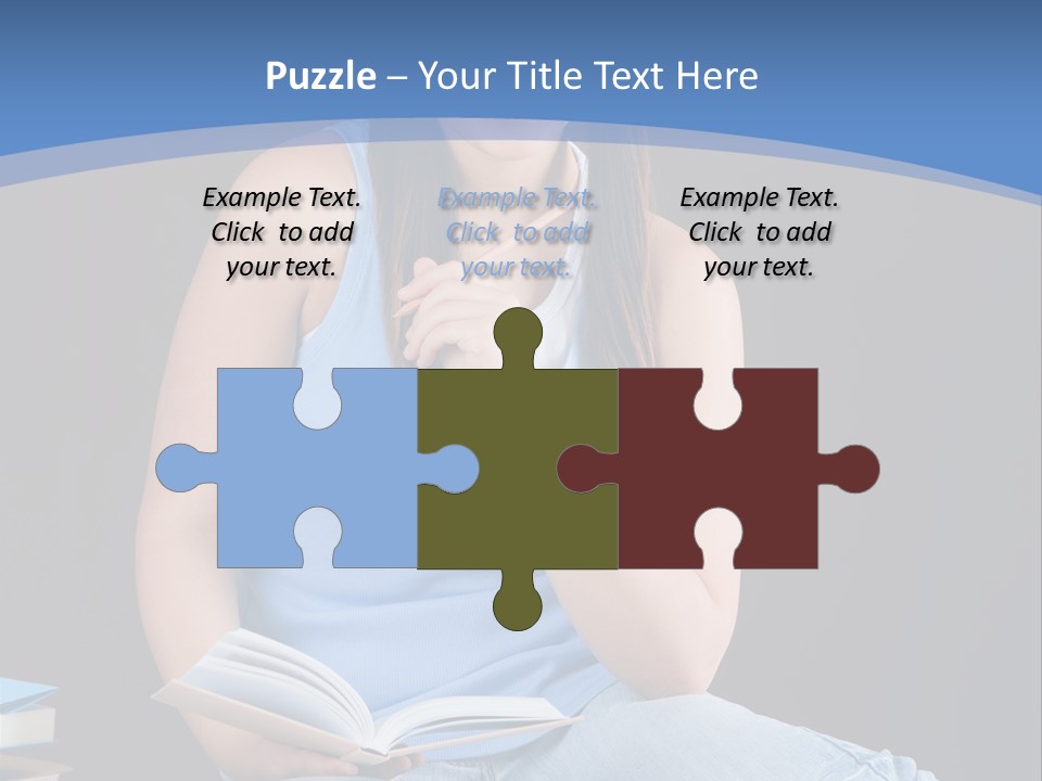 Young Education Happy PowerPoint Template