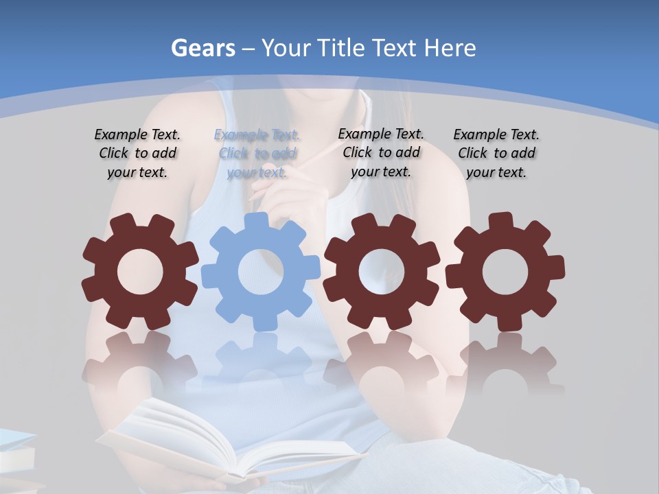 Young Education Happy PowerPoint Template