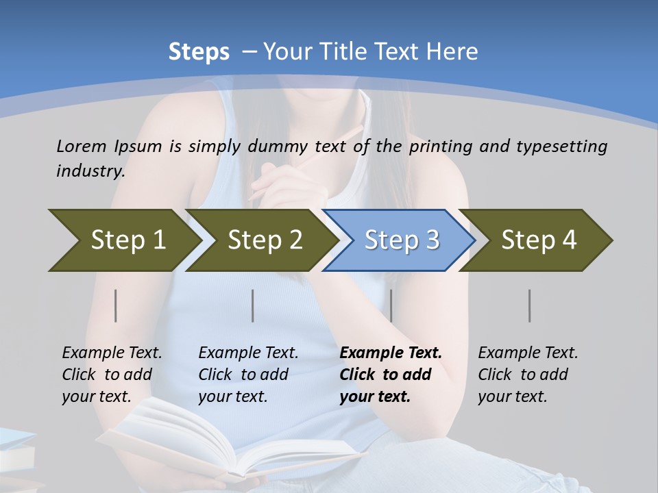 Young Education Happy PowerPoint Template