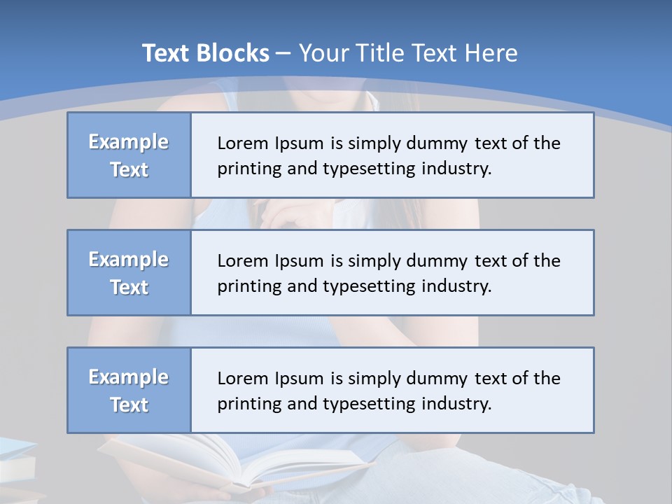 Young Education Happy PowerPoint Template