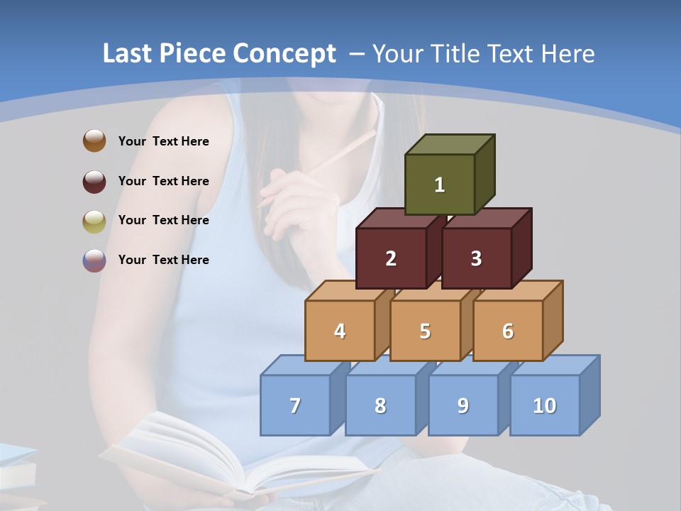 Young Education Happy PowerPoint Template