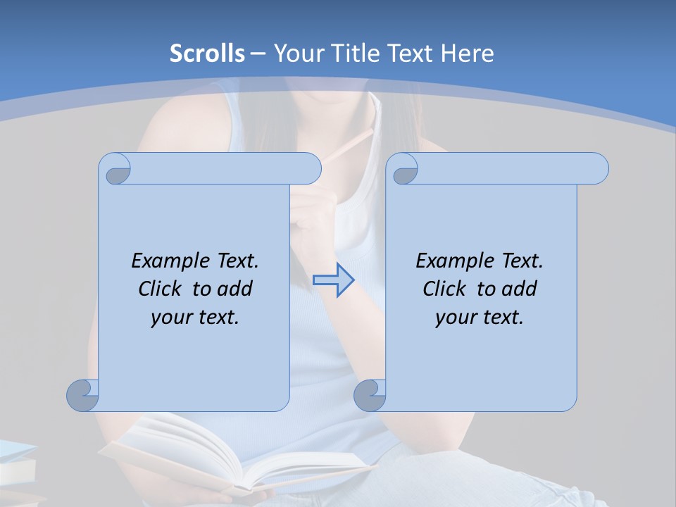 Young Education Happy PowerPoint Template