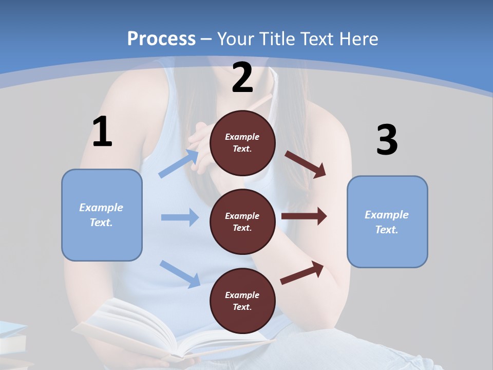 Young Education Happy PowerPoint Template