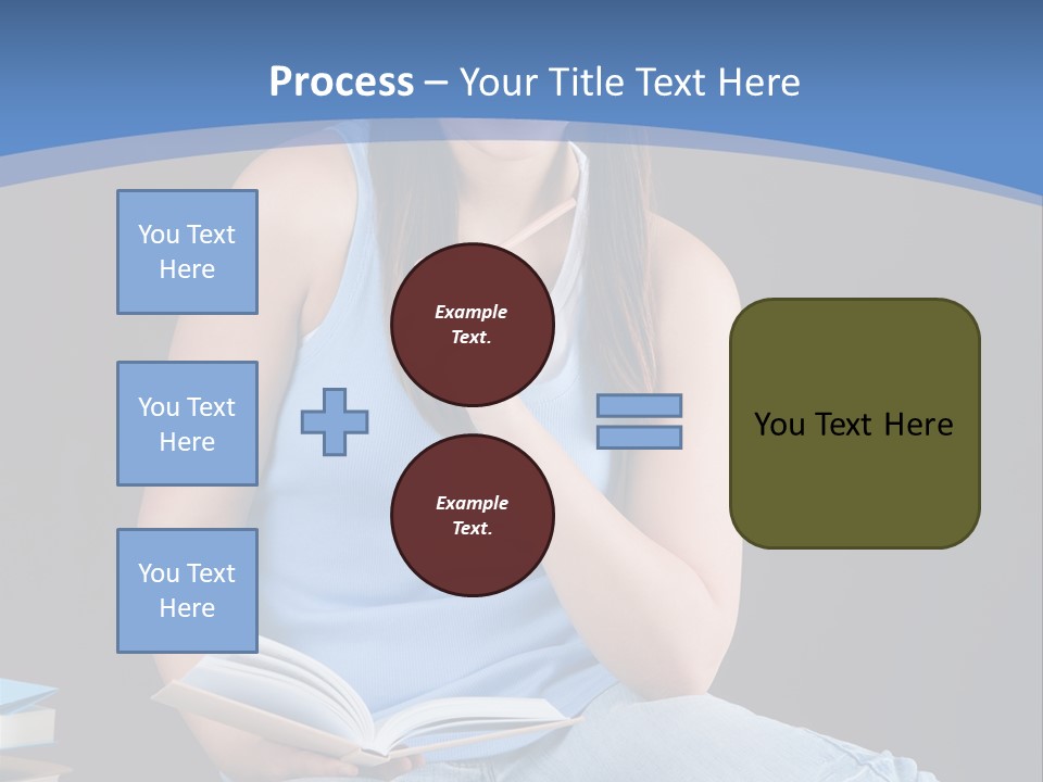 Young Education Happy PowerPoint Template