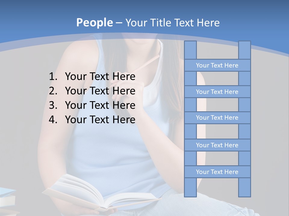 Young Education Happy PowerPoint Template