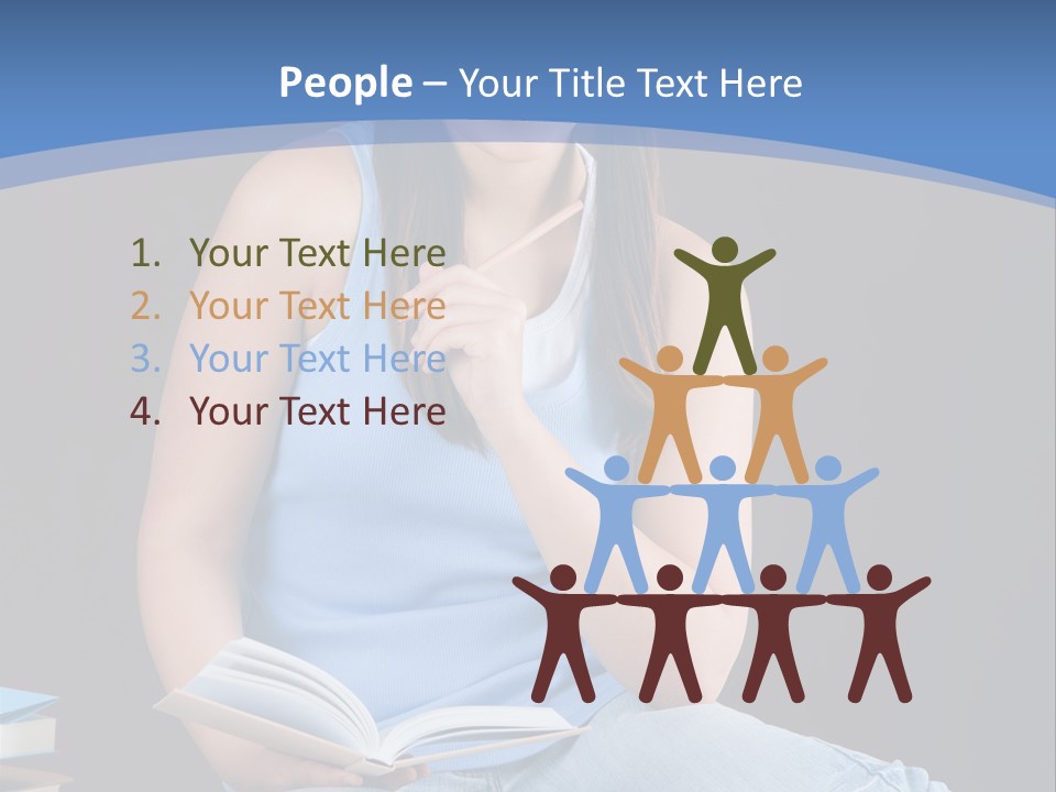 Young Education Happy PowerPoint Template