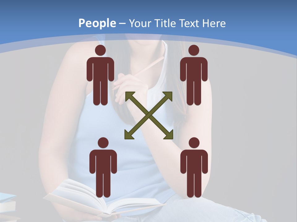 Young Education Happy PowerPoint Template