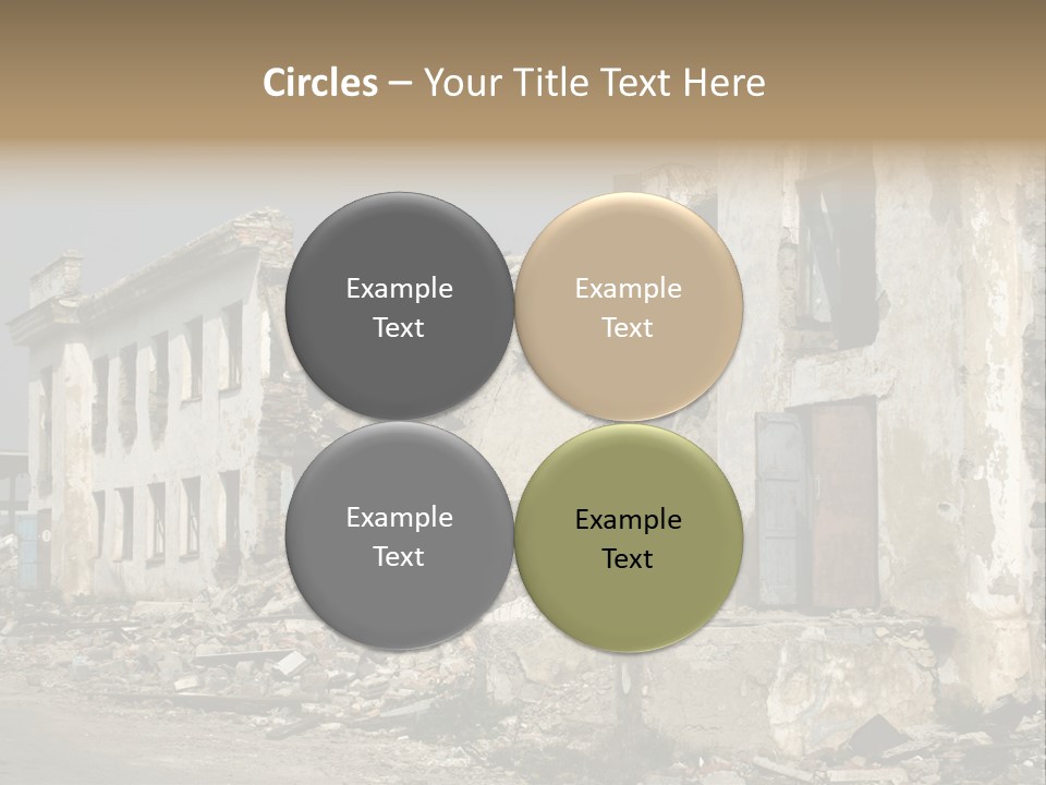 Russian Heap Rubbish PowerPoint Template