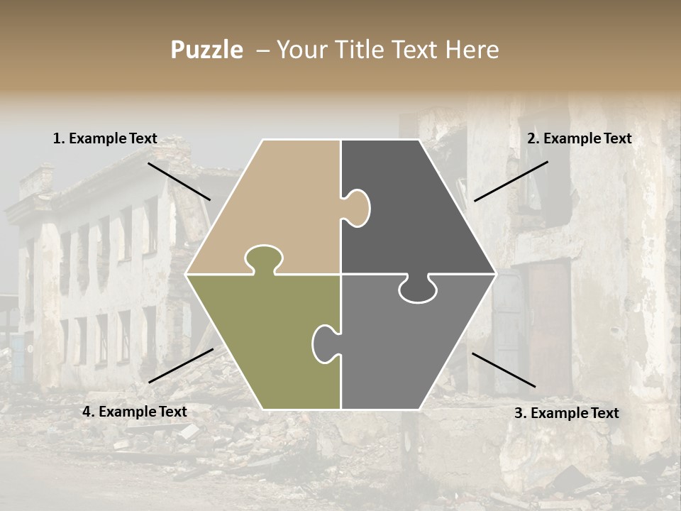 Russian Heap Rubbish PowerPoint Template