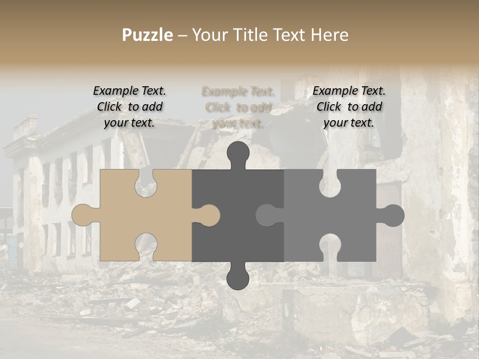 Russian Heap Rubbish PowerPoint Template