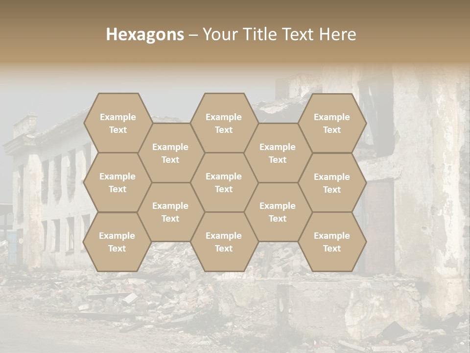 Russian Heap Rubbish PowerPoint Template