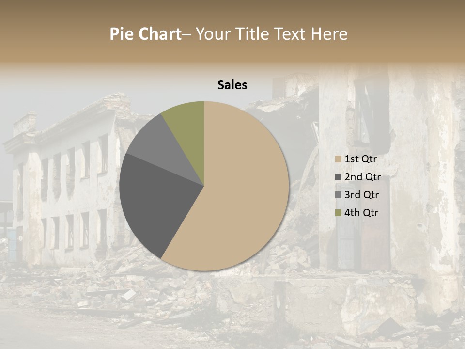 Russian Heap Rubbish PowerPoint Template