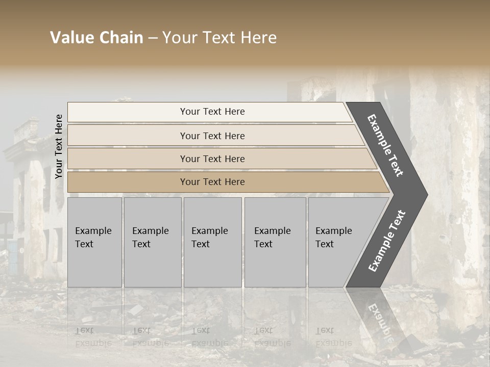 Russian Heap Rubbish PowerPoint Template