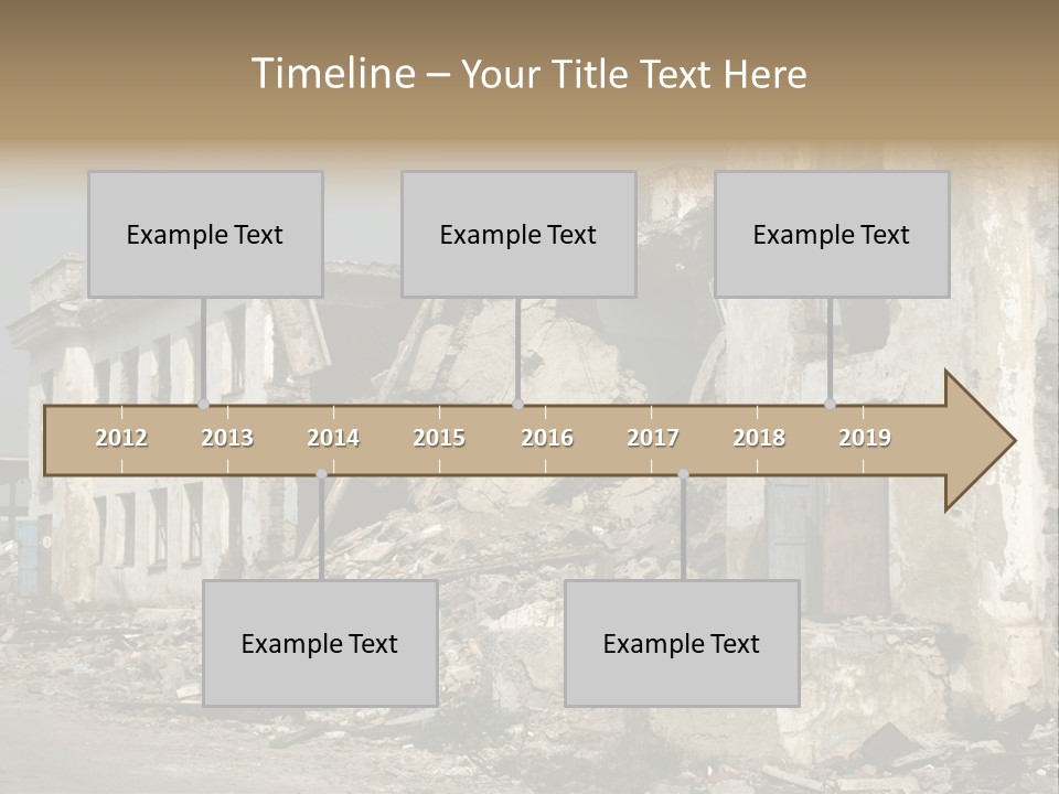Russian Heap Rubbish PowerPoint Template