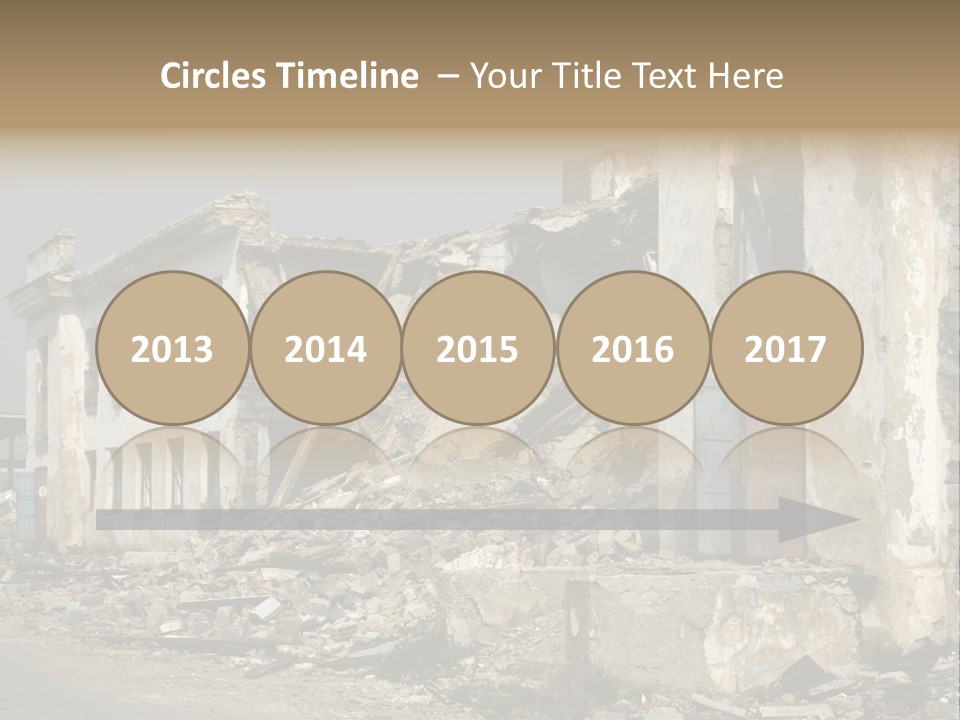 Russian Heap Rubbish PowerPoint Template