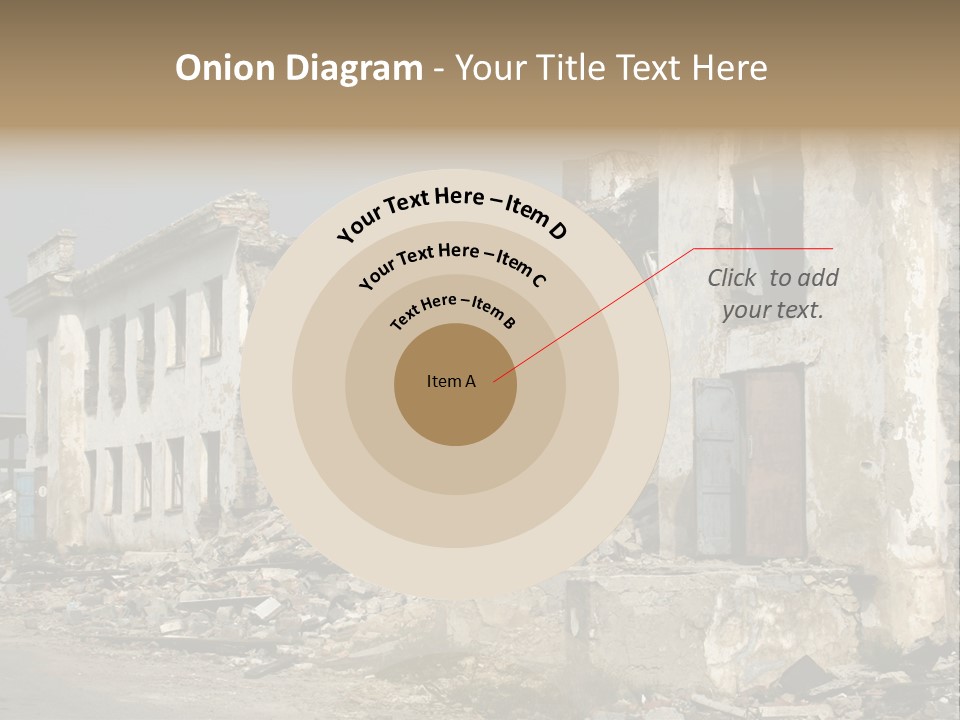 Russian Heap Rubbish PowerPoint Template