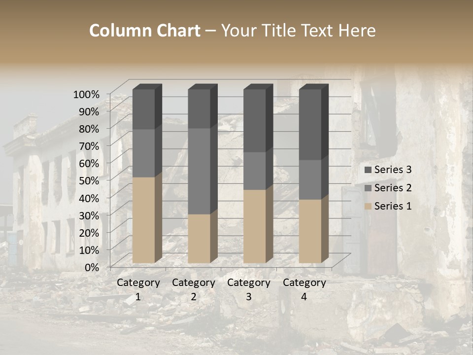 Russian Heap Rubbish PowerPoint Template