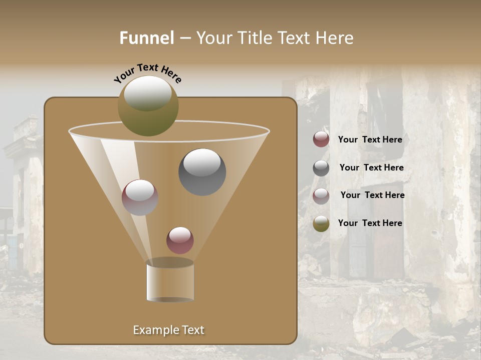 Russian Heap Rubbish PowerPoint Template