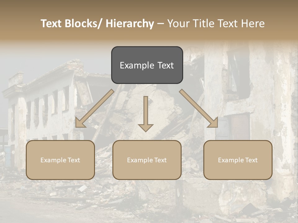 Russian Heap Rubbish PowerPoint Template