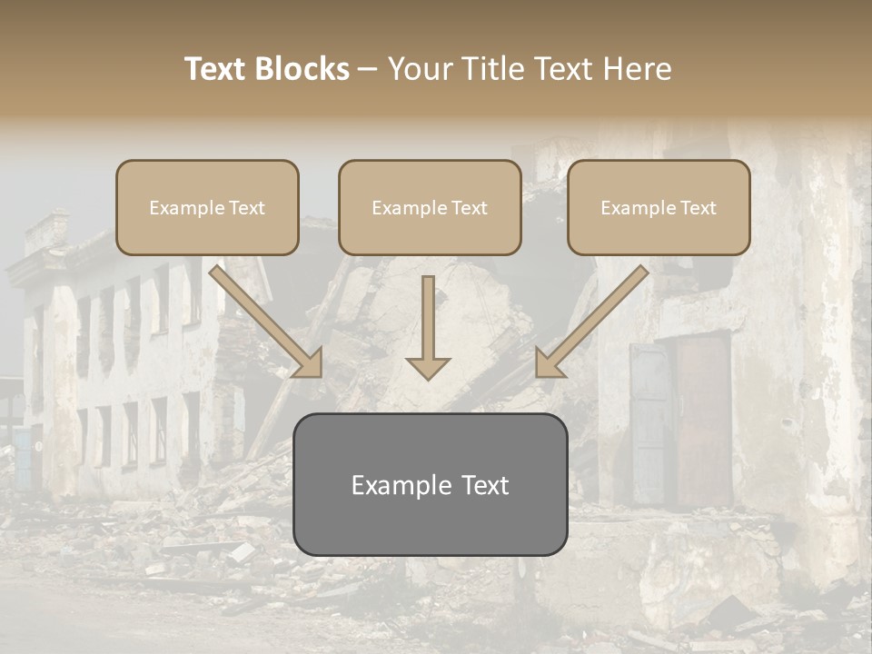 Russian Heap Rubbish PowerPoint Template