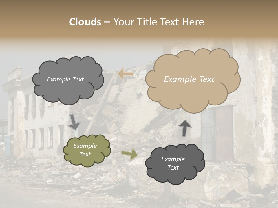 Russian Heap Rubbish PowerPoint Template