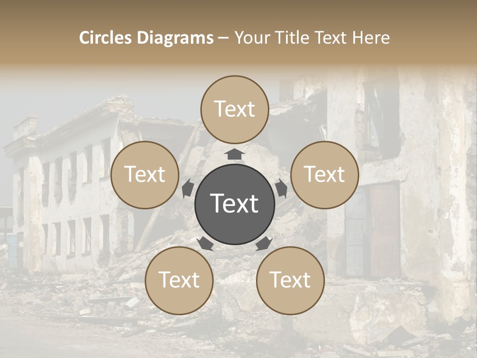 Russian Heap Rubbish PowerPoint Template