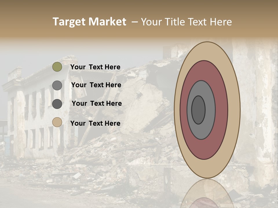 Russian Heap Rubbish PowerPoint Template
