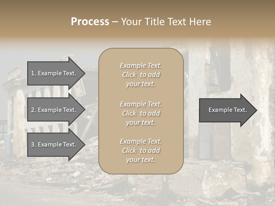 Russian Heap Rubbish PowerPoint Template