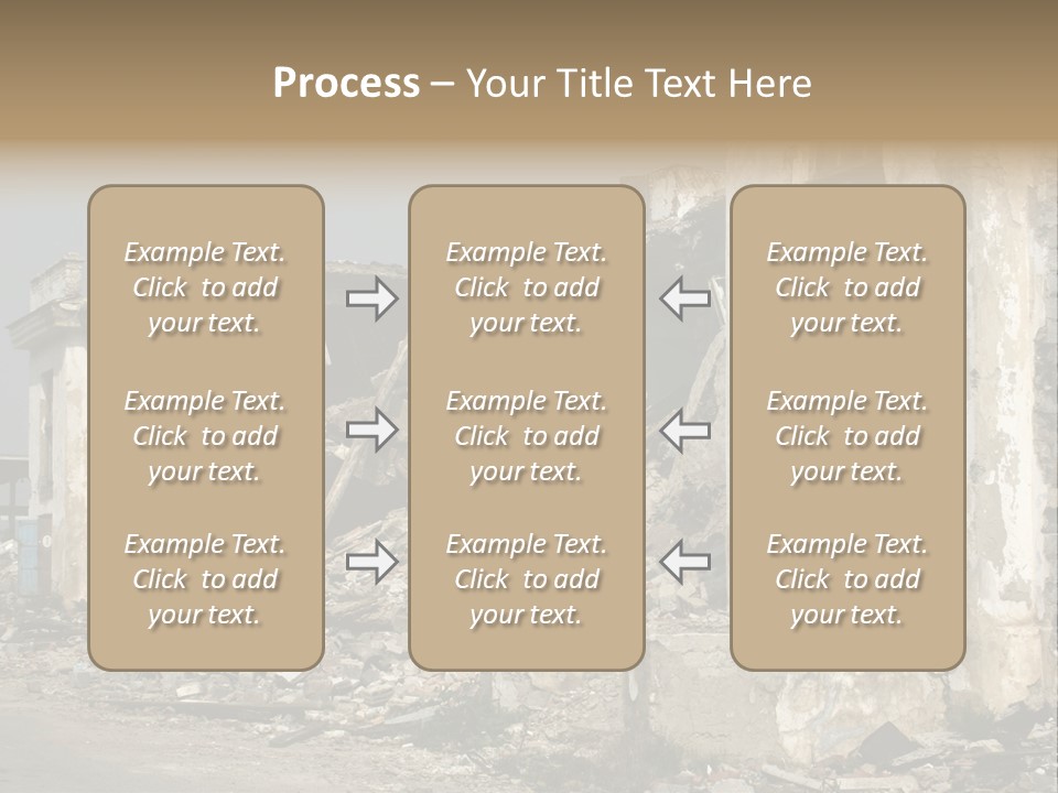Russian Heap Rubbish PowerPoint Template