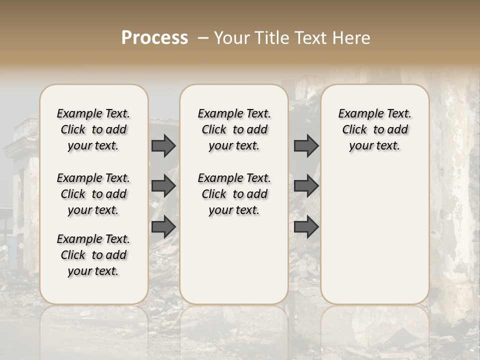 Russian Heap Rubbish PowerPoint Template