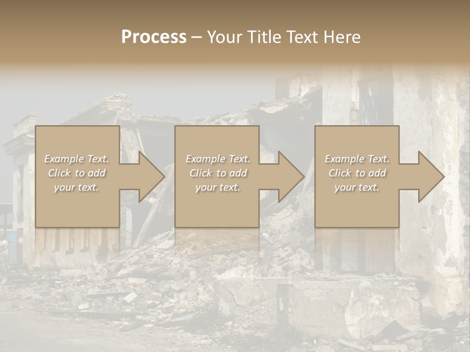 Russian Heap Rubbish PowerPoint Template