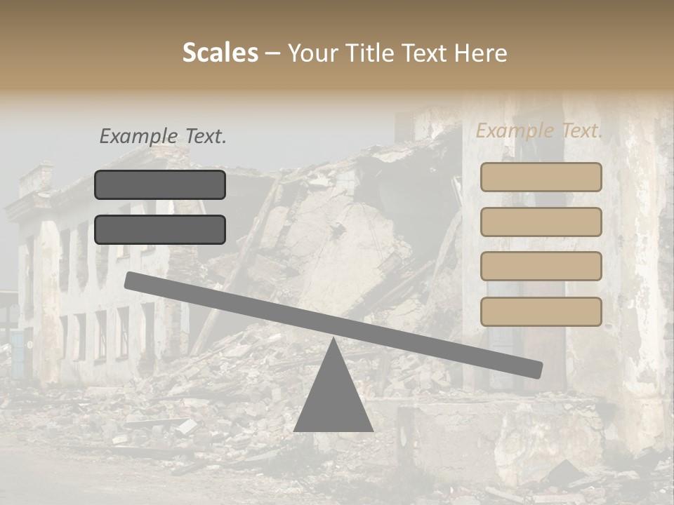 Russian Heap Rubbish PowerPoint Template