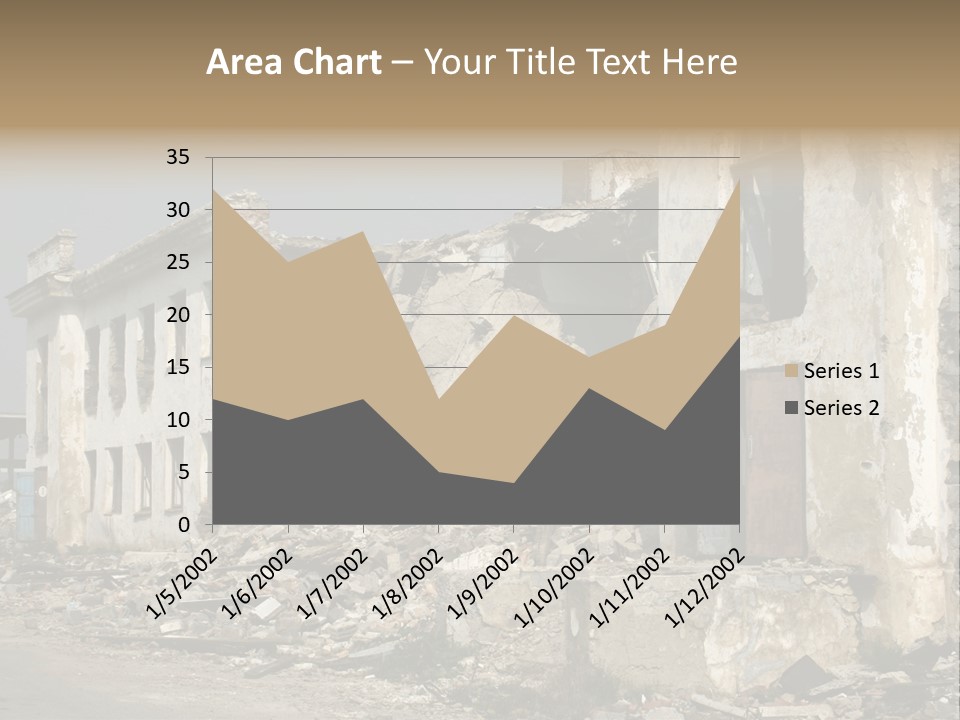 Russian Heap Rubbish PowerPoint Template