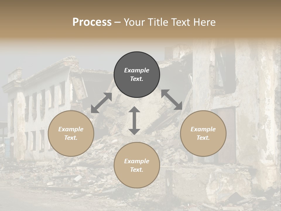 Russian Heap Rubbish PowerPoint Template