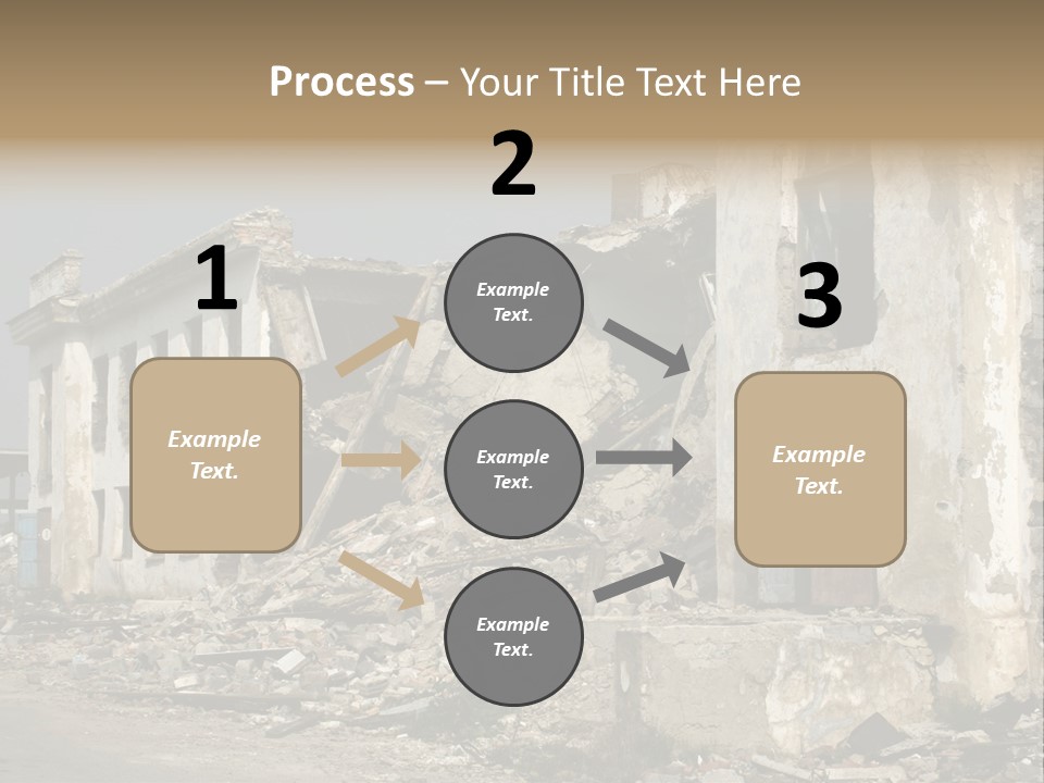 Russian Heap Rubbish PowerPoint Template