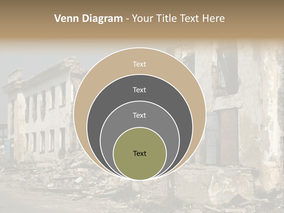 Russian Heap Rubbish PowerPoint Template