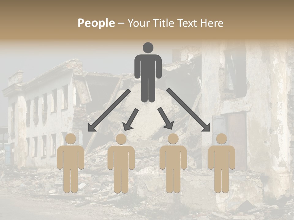 Russian Heap Rubbish PowerPoint Template